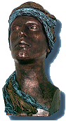 Man met tulband gedecoreerd met bronstechniek